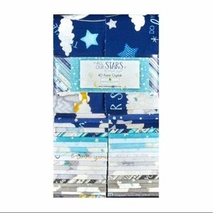 All Our Stars cotton jelly roll/strip set